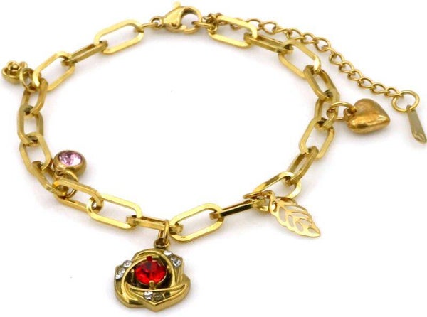 Armband Bloem Goud