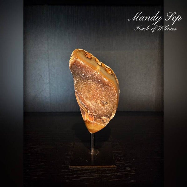 Agaat op Standaard - Sparkle No2