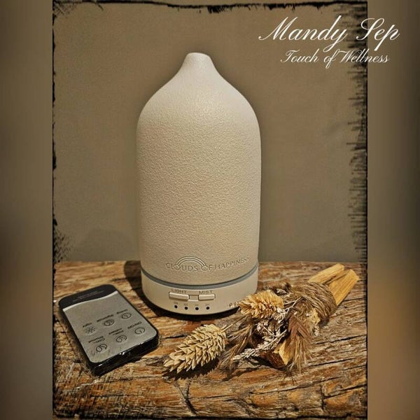 Keramische Aroma Diffuser Wit