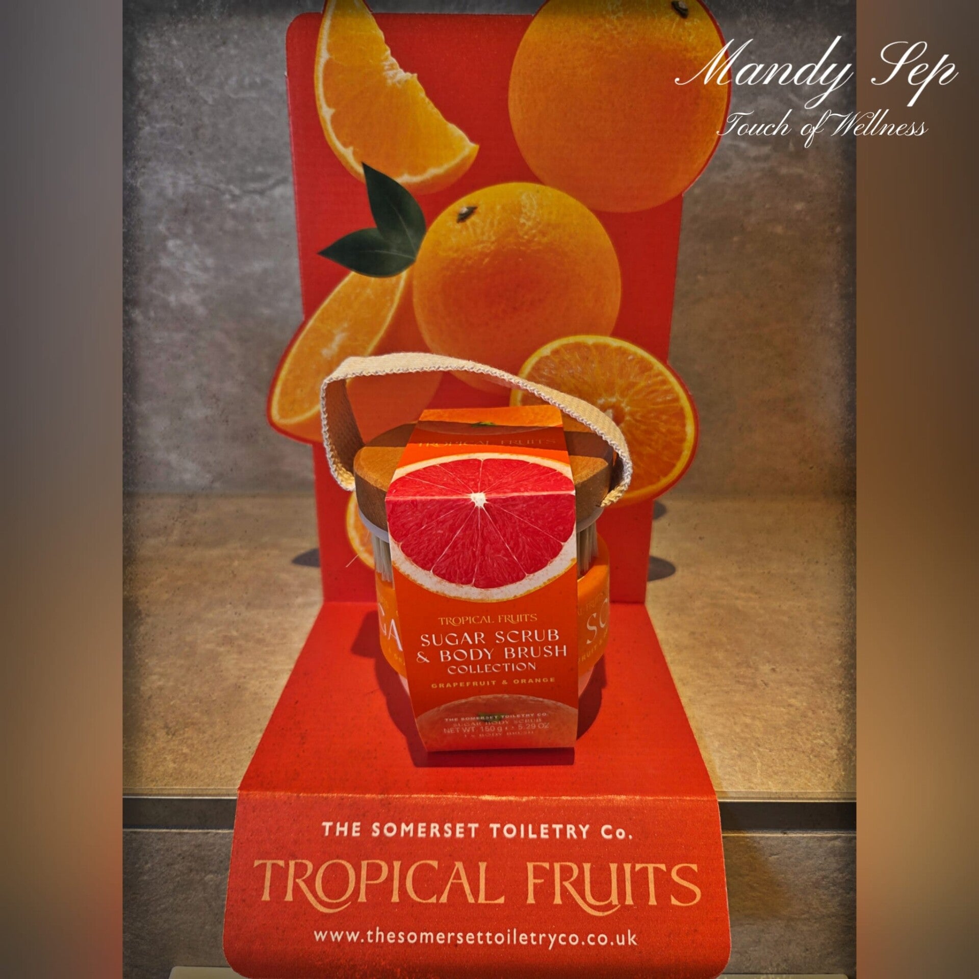 Tropical Fruits Bodyscrub - Grapefruit/Orange