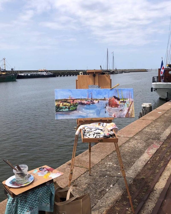 Workshop En plein air schilderen Harlingen 18 juli