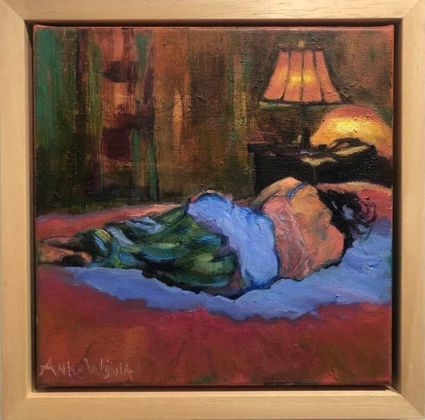 Rustend incl. baklijst blank