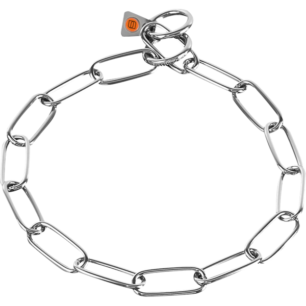 KETTING - LANGE SCHAKELS - ROESTVRIJ STAAL - 3,0MM