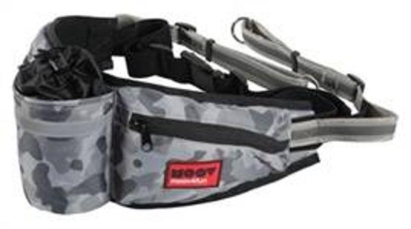 HEUPTAS MET JOGGINGLIJN CAMOUFLAGE GRIJS