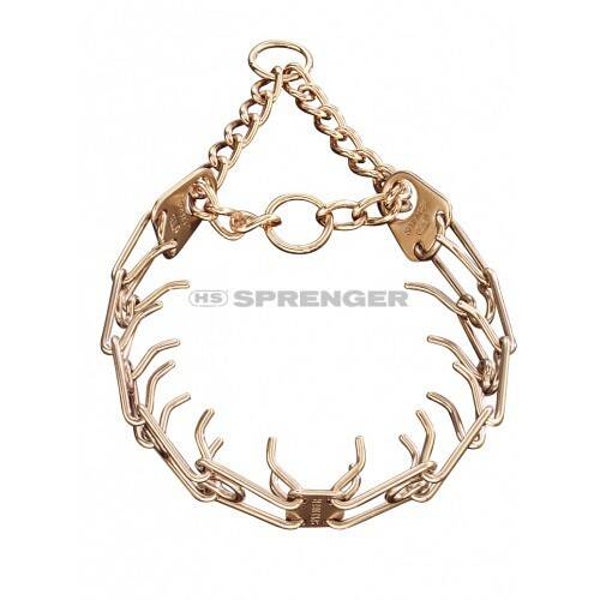 ULTRA-PLUS Training Collar with Center-Plate and Assembly Chain - CUROGAN, 2.25 mm, 41 cm / 16"