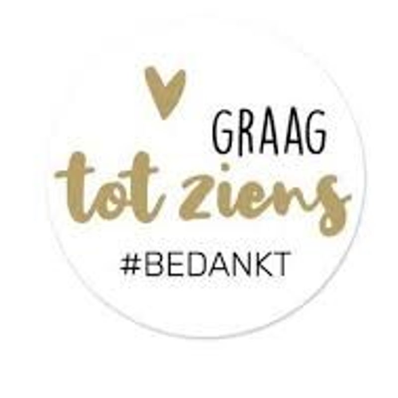 Graag tot ziens