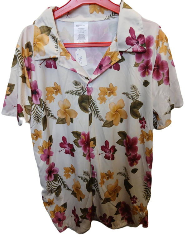 Chemsiette à fleurs taille M