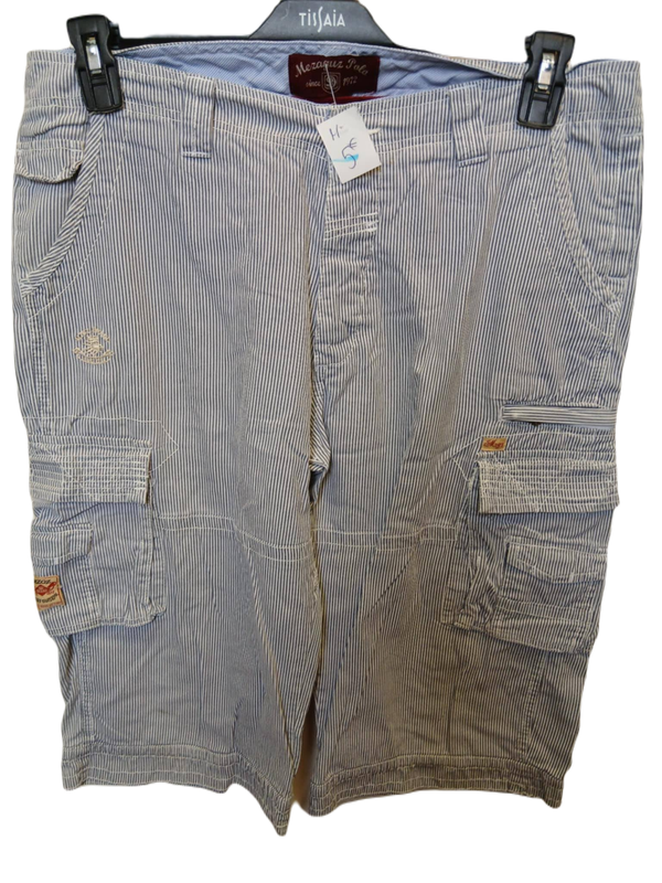 Short rayé taille M