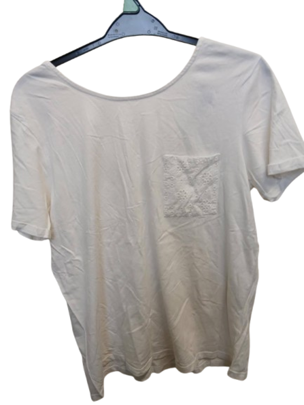 T shirt blanc taille m