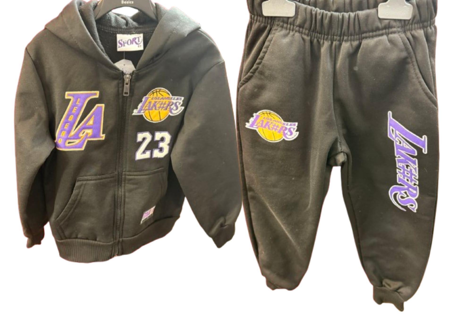Ensemble Lakers taille 4 ans