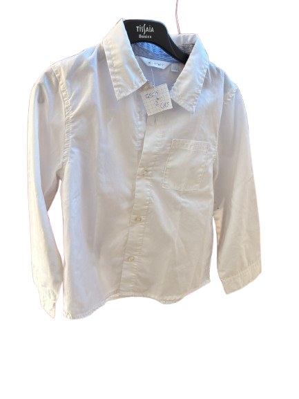 Chemise blanche taille 5 ans