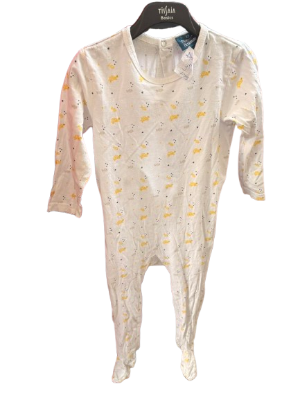 Pyjama blanc tortue taille 23 mois