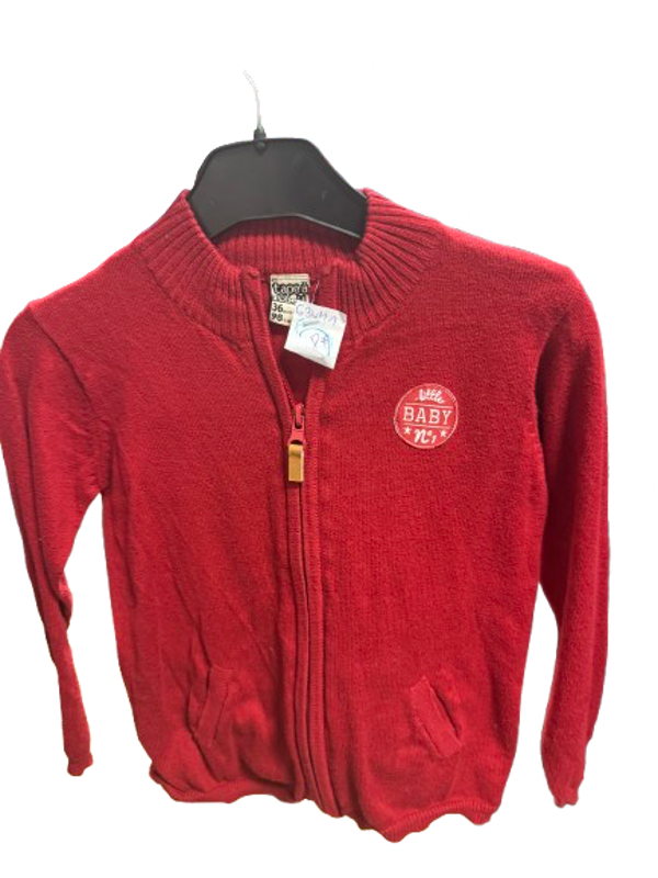 Gilet rouge taille 3 ans