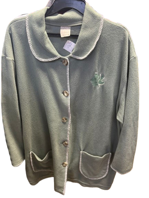 Veste polaire verte taille 50/52