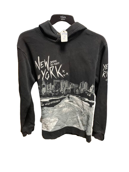 Sweat à capuche new york taille 12 ans