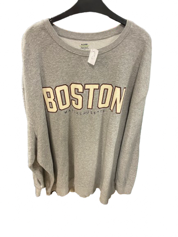 Pull gris BOSTON taille 3XL