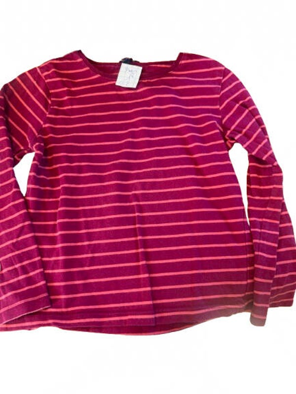 T shirt à manche longue rayé rose taille 3 ans