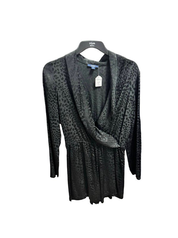 Combi noir léopard taille 36