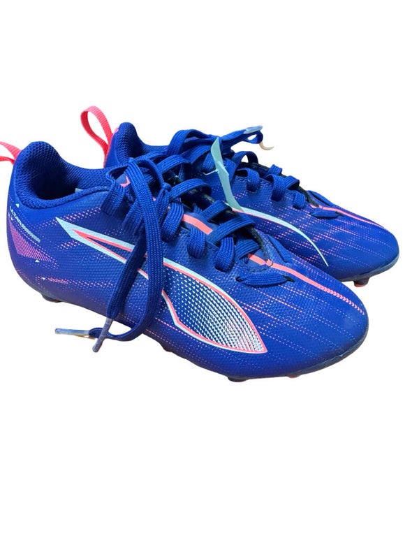 Chaussure de Foot Puma noir et rose taille 29