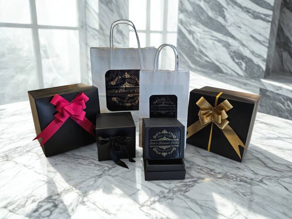 4" & 6" Elegant Gift Boxes