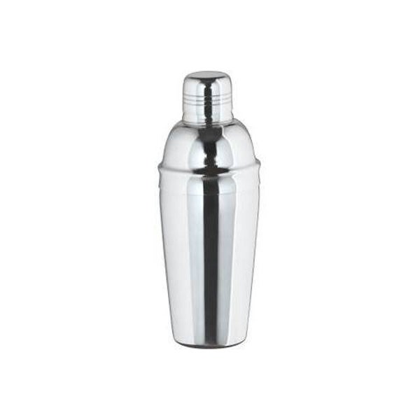 Cocktailshaker 3-delig 700 ml hoogglans
