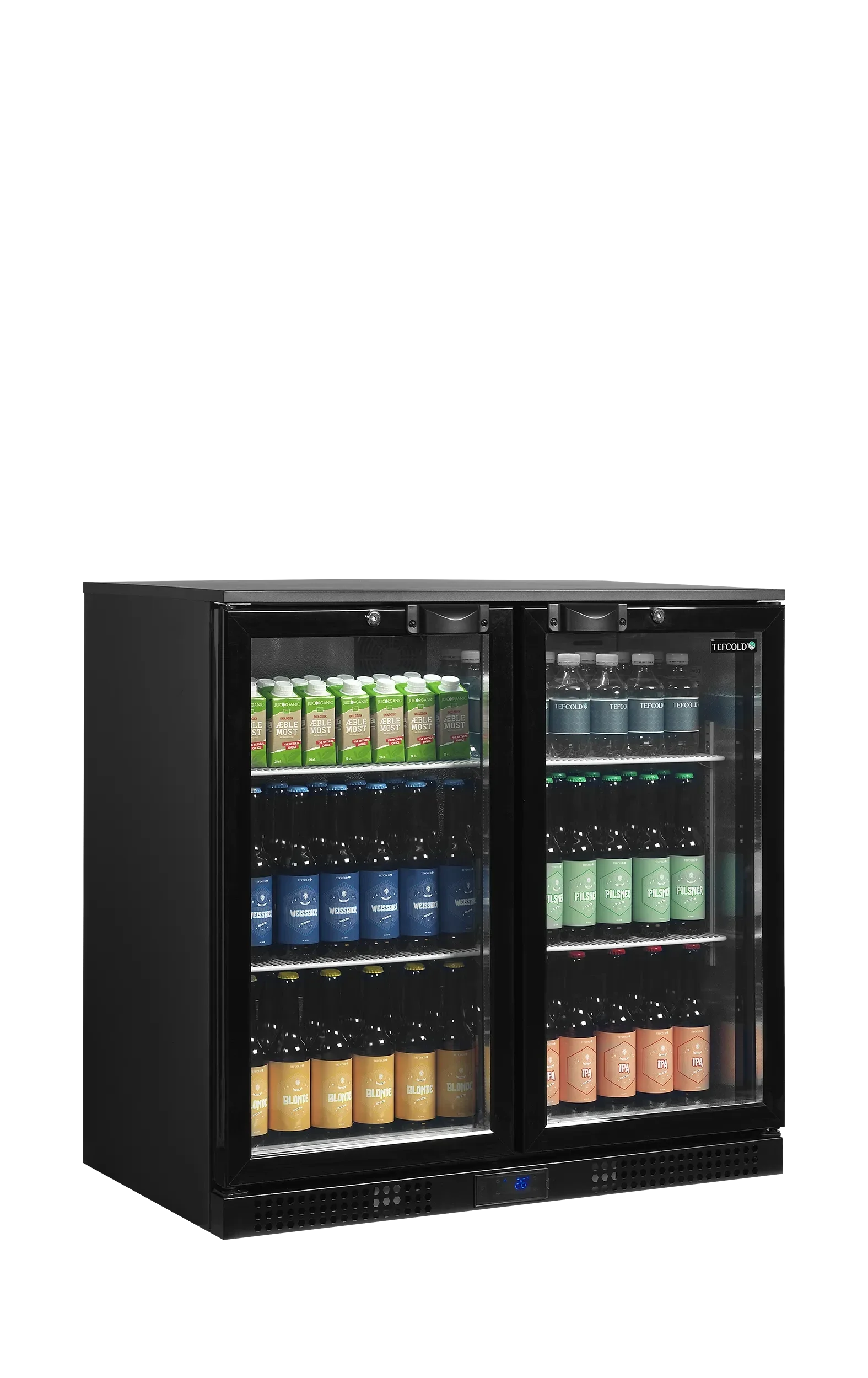Backbar koeler DB201H Tefcold Klapdeur