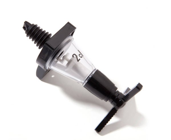 Non Drip zwart, 2 cl Geschikt voor flessen van 0,7 t/m 1 liter