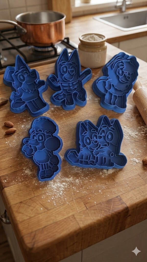 Koekjesvormen Bluey