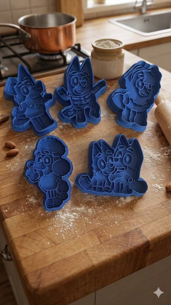 Koekjesvormen Bluey