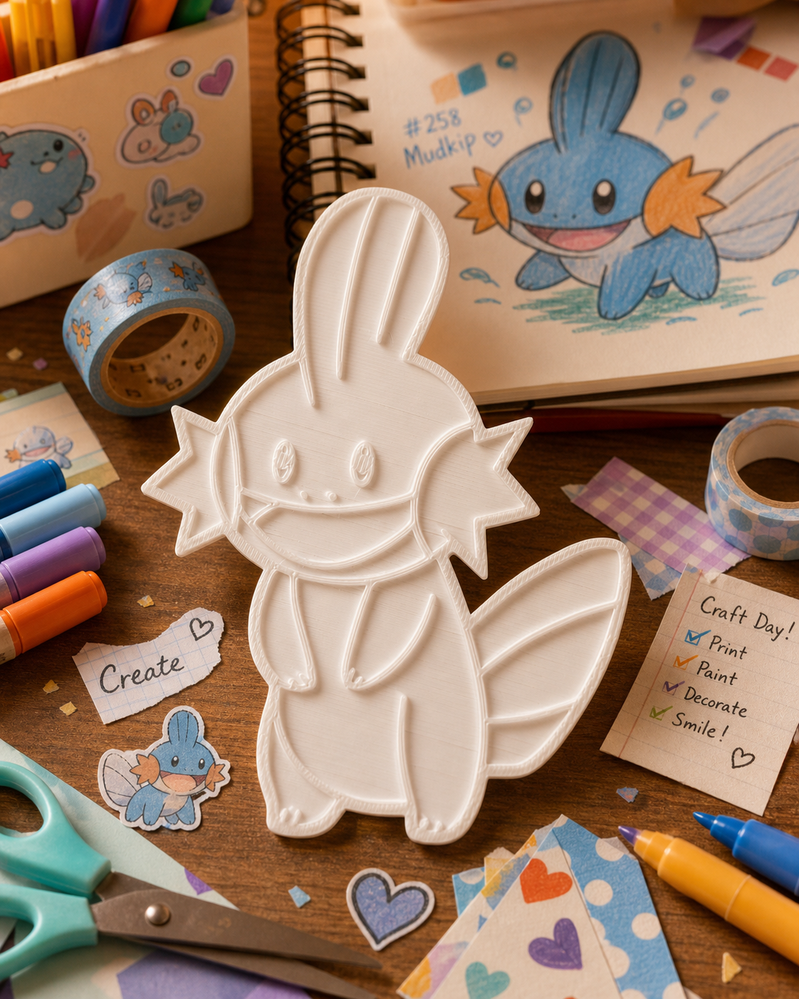 kleurplaat Mudkip