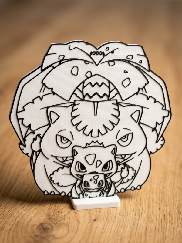 Kleurplaat Bulbasaur