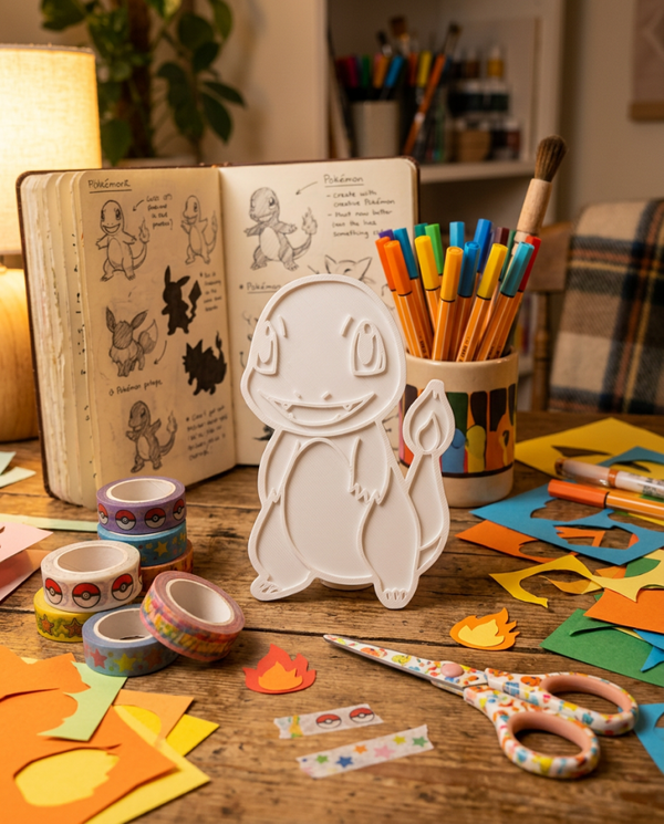 Kleurplaat Charmander