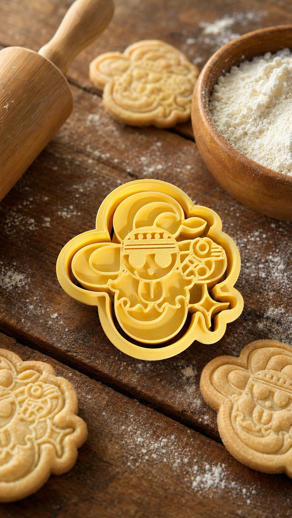 Koekjesvorm One Piece Usopp