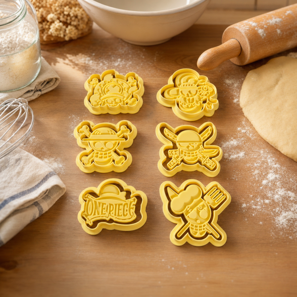 Set koekjesvormen One Piece
