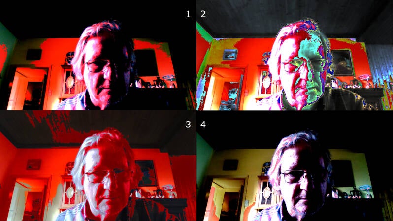 laagmodus meerdere lagen