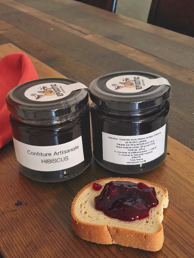 Confiture d'hibiscus