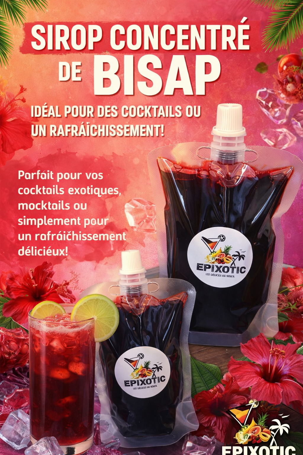 Sirop d'hibiscus