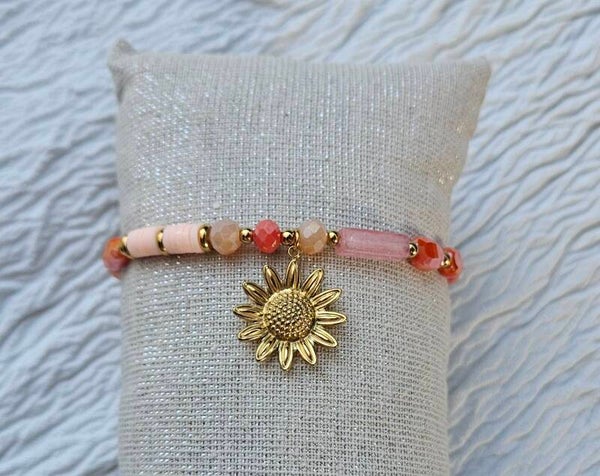 Bracelet Soleil Rosé
