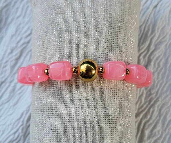 🌸 Bracelet Perles Tendresse