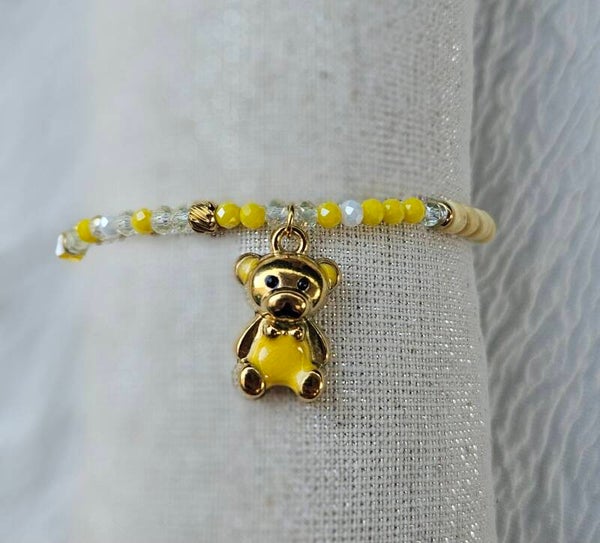 Bracelet Petit Ourson Soleil 🧸☀️