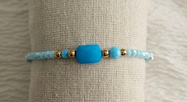 Bracelet Bleu Azur