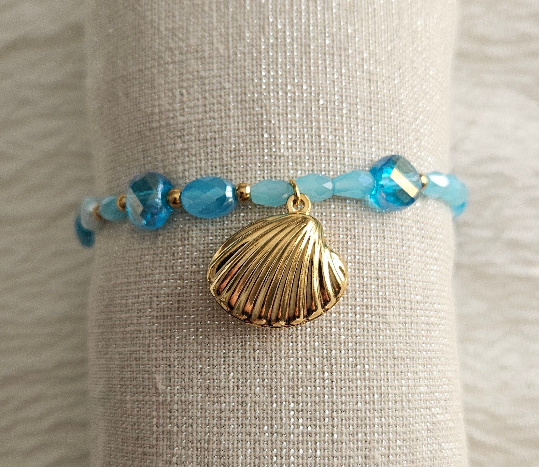 Bracelet Coquillage Azur