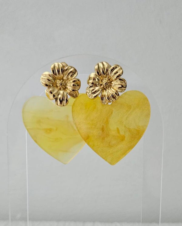 Boucles Cœur Fleuri 🌼