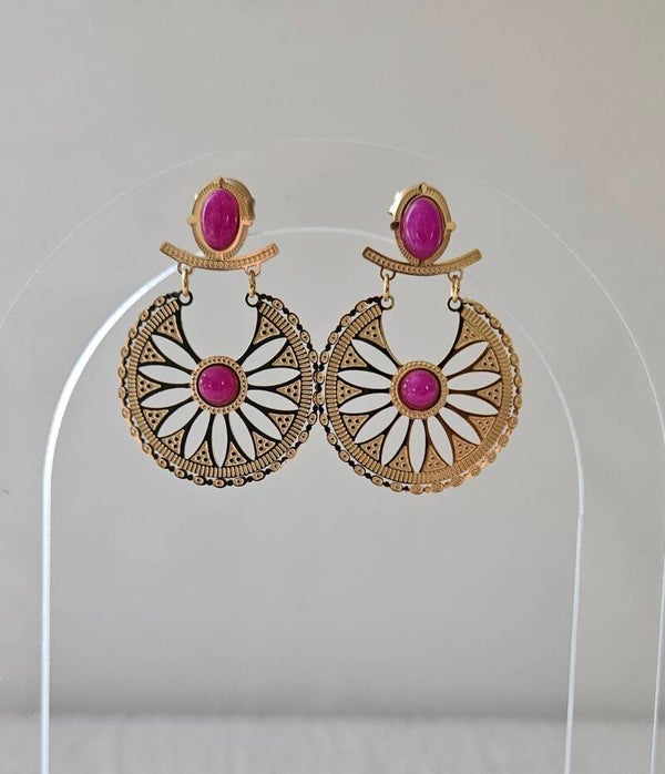 💜 Boucles d'oreilles Rosalia