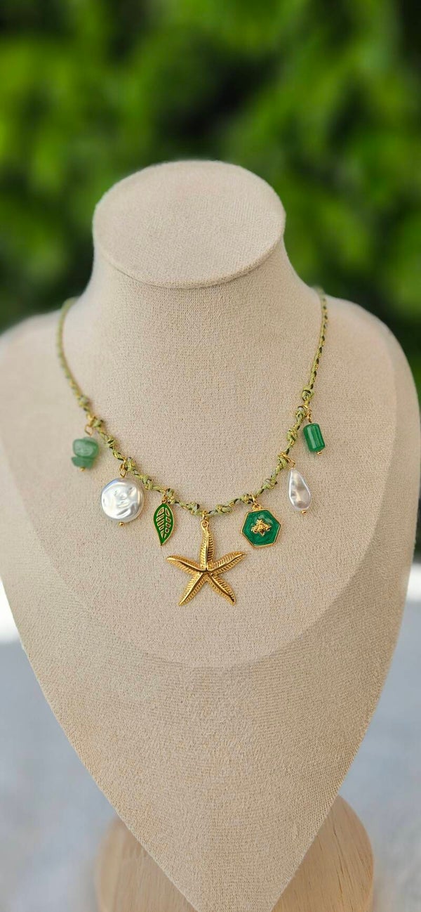 Collier Charms Étoile de Mer