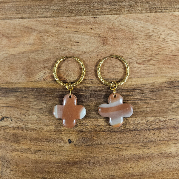 Boucles d'oreilles d'automne