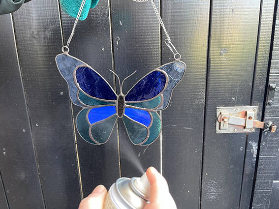 Tiffany glaskunst: Bescherming tegen corrosie