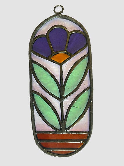 Tiffany glaskunst te koop: Bloem