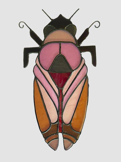 Tiffany glaskunst te koop: Insect kever