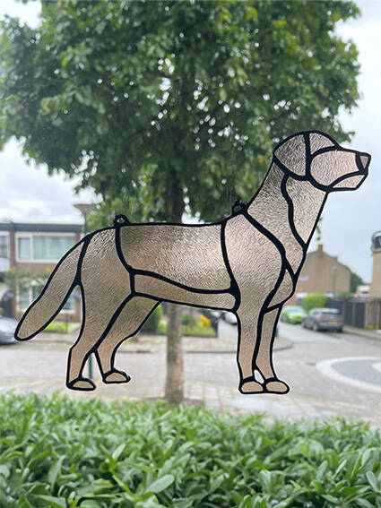 Tiffany glaskunst te koop: Labrador